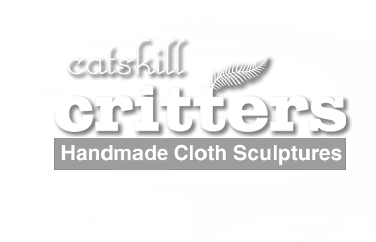 Catskill Critters, Handmade Cloth Sculpture